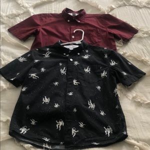 Boys L(10-12) Old Navy button down shirts.